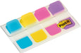 Post-it index Strong, ft 15,8 x 38,1 mm, blister met 4 kleuren, 10 tabs per kleur 6 stuks, OfficeTown
