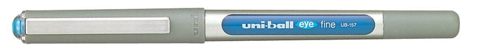 Uni-ball roller Eye Fine en Micro Fine, schrijfbreedte 0,5 mm, punt 0,7 mm, turkoois 12 stuks, OfficeTown