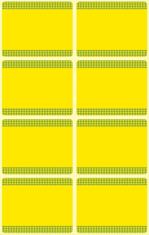 Avery diepvriesetiketten in blister, geel, 40 etiketten 10 stuks, OfficeTown