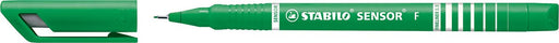 STABILO SENSOR fineliner, 0,3 mm, groen 10 stuks, OfficeTown