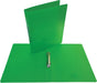 Alpha ringmap, voor ft A4, uit PP, 2 ringen van 25 mm, transparant groen 24 stuks, OfficeTown