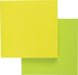Pergamy notes, ft 76 x 76 mm, pak van 2, neon geel en neon groen 12 stuks, OfficeTown