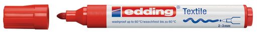 Edding textielmarker 4500 rood 10 stuks, OfficeTown