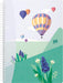 Oxford Horizons spiraalschrift, ft B5, 120 bladzijden, gelijnd, geassorteerde kleuren 5 stuks, OfficeTown