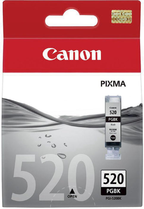Canon inktcartridge PGI520BK, 324 pagina's, OEM 2932B001, zwart