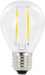 Integral Mini Globe LED lamp E27, niet dimbaar, 2.700 K, 2 W, 250 lumen 10 stuks, OfficeTown