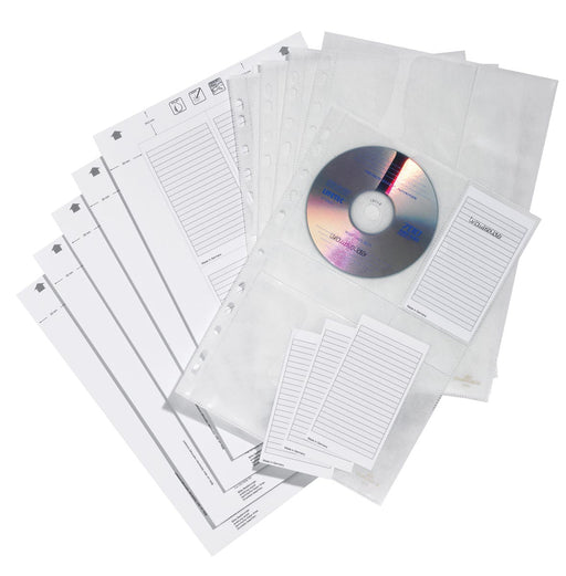 Durable ringbandhoes voor CD/DVD 5 stuks, OfficeTown