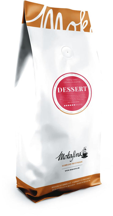 Mokafina Dessert gemalen koffie, 1 kg