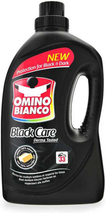 Omino Bianco wasmiddel Black Care, fles van 2 l met 100% natuurlijke zeep