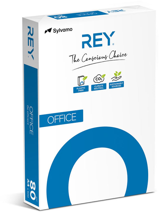 Rey Office Document printpapier ft A4, 80 g, pak van 500 vel 5 stuks, OfficeTown