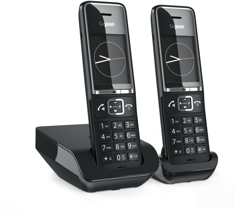 Gigaset Comfort 550 Duo DECT draadloze telefoon, met extra handset, zwart