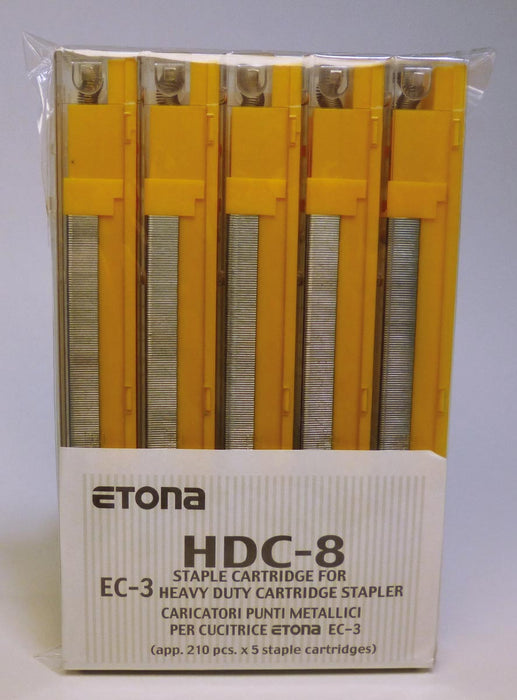 Etona nietjescassette voor EC-3, capaciteit 26 - 40 blad, pak van 5 stuks 20 stuks, OfficeTown