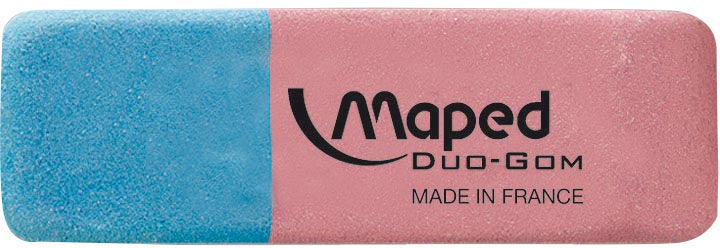 Maped gum Duo-Gom, groot formaat, op blister 30 stuks, OfficeTown