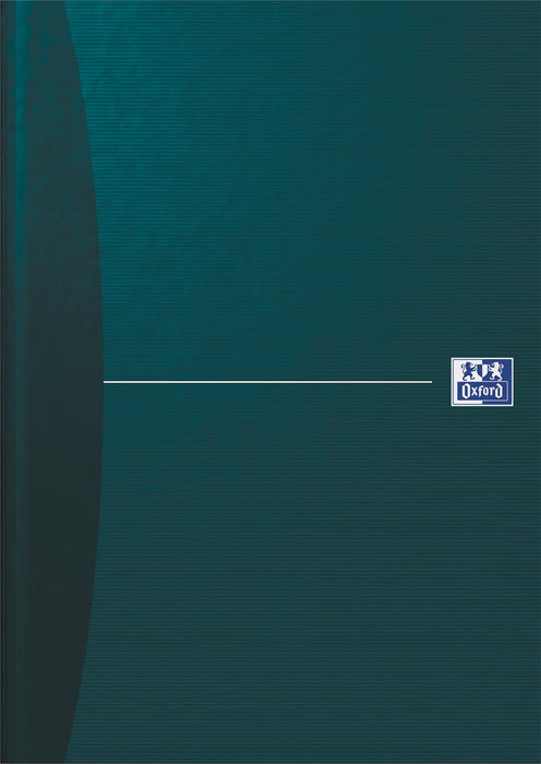 Oxford Office Essentials schrift, harde kaft, 192 bladzijden, ft A4, geruit 5 mm, geassorteerde kleuren 5 stuks, OfficeTown