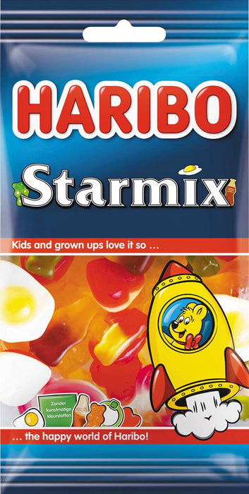 Haribo Starmix snoep, 100 g zak