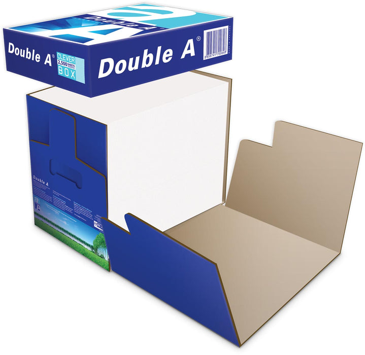 Dubbel A Premium printpapier ft A4, 80 g, doos van 2500 vellen