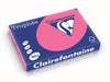 Clairefontaine Trophée Intens, gekleurd papier, A3, 160 g, 250 vel, fuchsia 4 stuks, OfficeTown