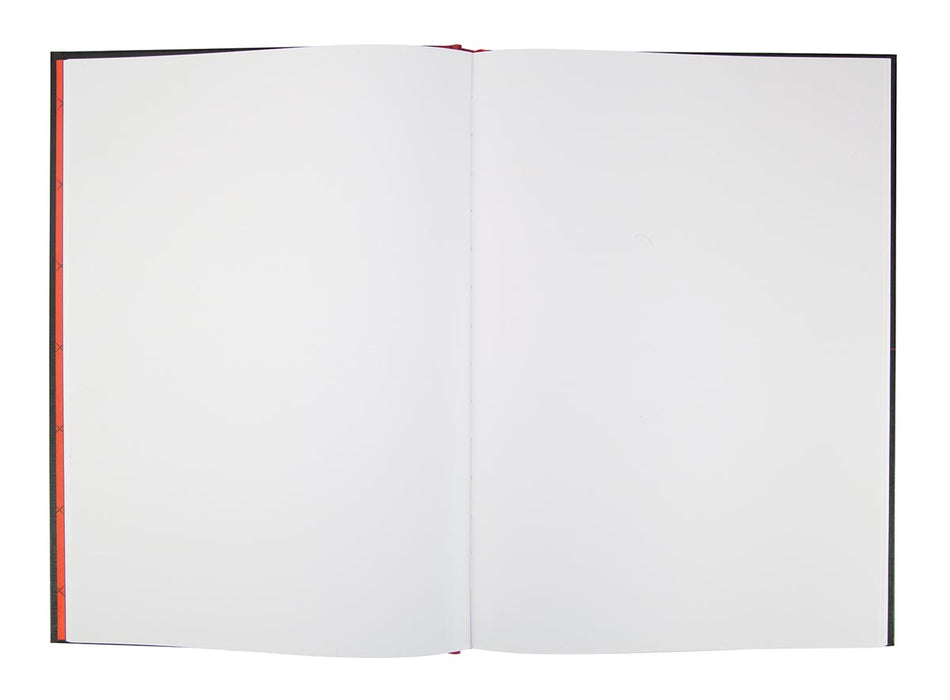 Oxford BLACK N' RED gebonden boek, 192 bladzijden, ft A4, blanco 5 stuks, OfficeTown