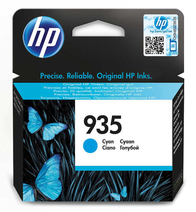 HP inktcartridge 935, 400 pagina's, OEM C2P20AE, cyaan - Geschikt voor: OfficeJet Pro 6230/6800 Series/6800 Series