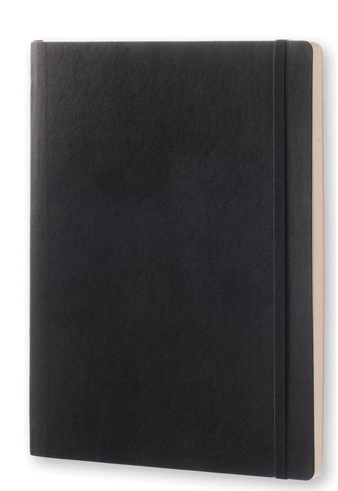 Moleskine notitieboek, ft 19 x 25 cm, puntraster, soepele cover, 192 blad, zwart