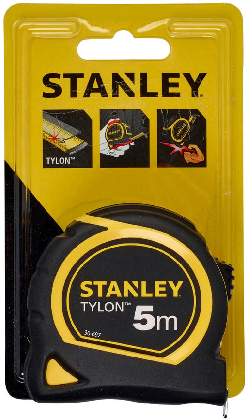 Stanley rolmeter Tylon 5 m x 19 mm 6 stuks, OfficeTown
