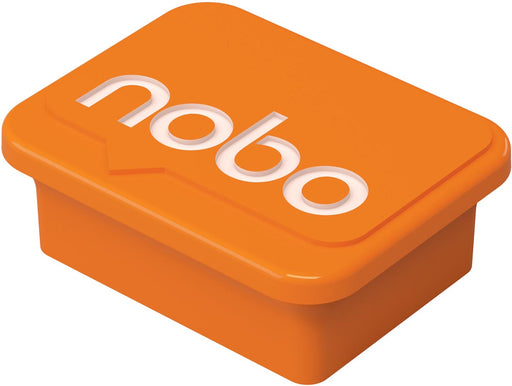 Nobo magneten voor whiteboard, oranje, pak van 4 10 stuks, OfficeTown