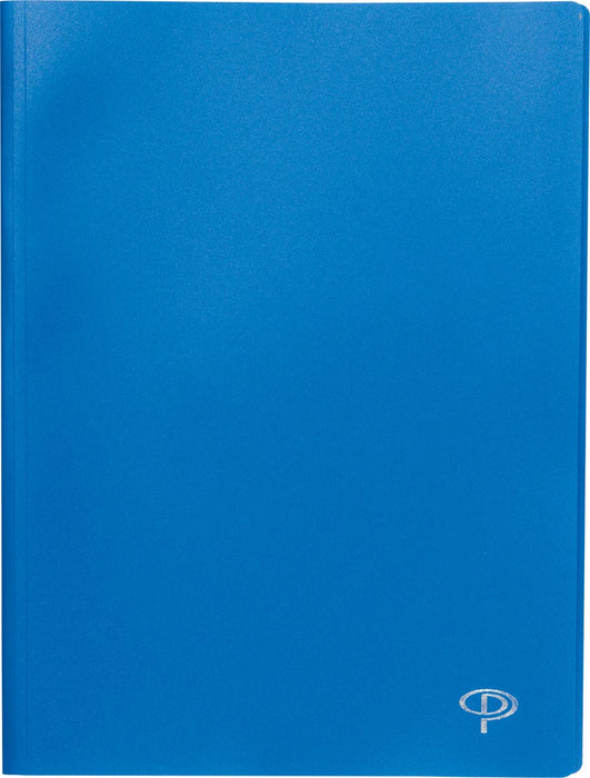 Pergamy showalbum voor A4, met 30 transparante tassen, blauw