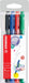 STABILO pointMax schrijfstift, 0,8 mm, etui van 4 stuks in geassorteerde standaard kleuren 5 stuks, OfficeTown