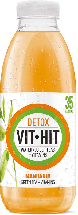 Vit Hit vitaminedrank Detox, pak flessen van 50 cl, 12 stuks