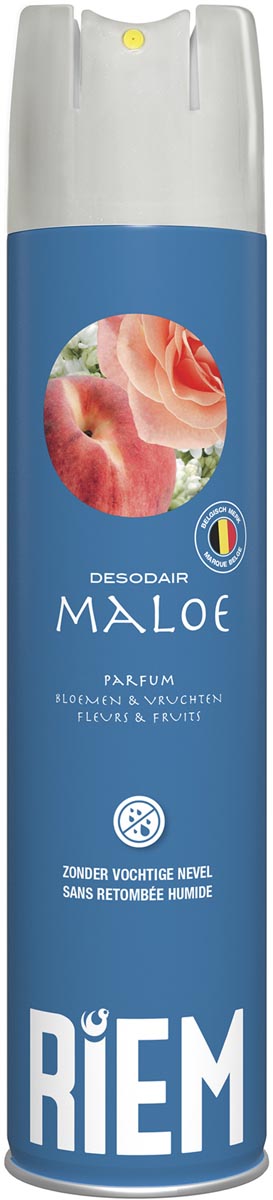 Riem Desodair luchtverfrisser Maloe, spray van 300 ml 12 stuks, OfficeTown