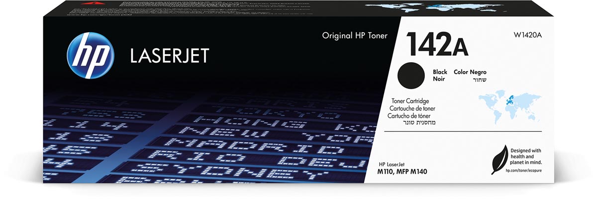 HP toner 142A, 950 pagina's, OEM W1420A, zwart
