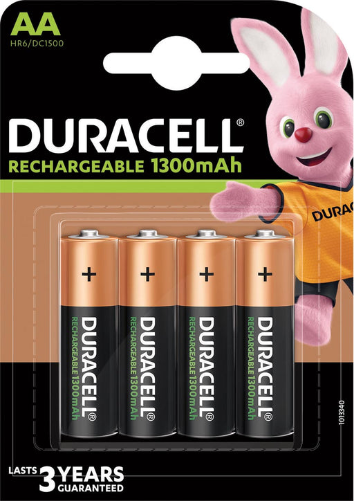 Duracell oplaadbare batterijen Recharge Plus AA, blister van 4 stuks 10 stuks, OfficeTown