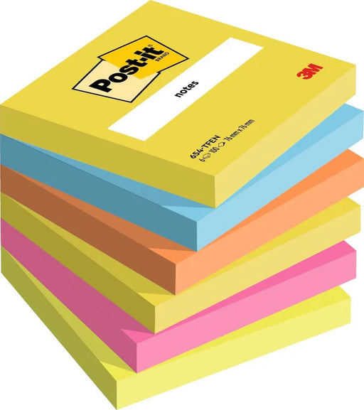 Post-it Notes Vitaliteit, ft 76 x 76 mm, pak van 6 blokken 12 stuks, OfficeTown