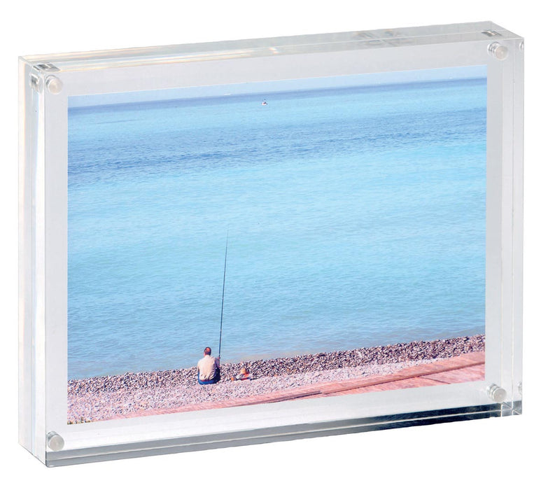 MAUL fotolijst acryl 15x11.5x2.4cm met magnetische hoekverbinding