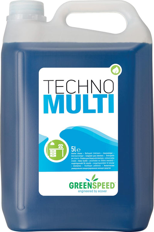Greenspeed geconcentreerde allesreiniger Techno Multi, citrusgeur, flacon van 5 liter 2 stuks, OfficeTown