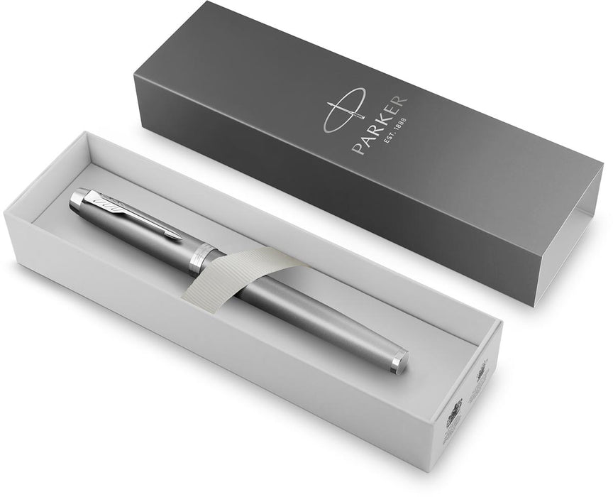 Parker IM Rituals roller, grijs CT, fijn, giftbox Parker