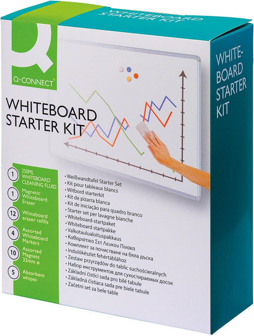 Q-CONNECT whiteboard starter kit 5 stuks, OfficeTown