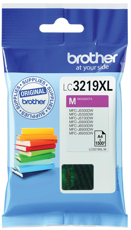 Brother inktcartridge, 1.500 pagina's, OEM LC-3219XLM, magenta 5 stuks, OfficeTown