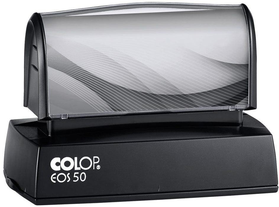 Colop EOS Express 50 kit, zwart inkt stempelset met Colop Flash stempelmachine FS-800
