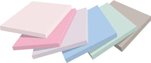 Post-it Super Sticky notes Soulful, 90 vel, ft 76 x 76 mm, geassorteerde kleuren, pak van 6 blokken 12 stuks, OfficeTown