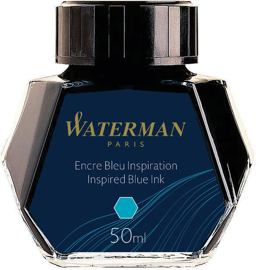 Waterman vulpeninkt 50 ml, blauw (Inspired) 12 stuks, OfficeTown