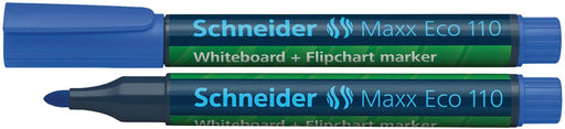 Schneider whiteboard + flipchart marker Maxx Eco110 blauw 10 stuks, OfficeTown