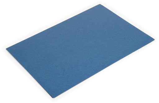 Pergamy omslagen lederlook ft A4, 250 micron, pak van 100 stuks, blauw 10 stuks, OfficeTown