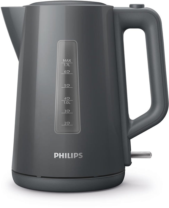 Philips Series 3000 waterkoker, 1,7 liter, grijs