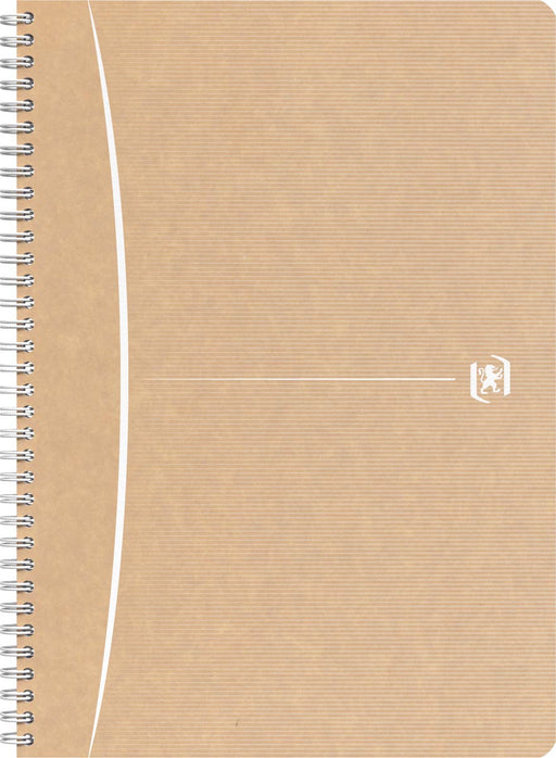 Oxford Touareg spiraalschrift, 180 bladzijden, ft A4, gelijnd, geassorteerde kleuren 5 stuks, OfficeTown