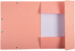 Exacompta Aquarel elastomap uit glanskarton, ft A4, met 3 kleppen en elastiek, in geassorteerde kleuren 50 stuks, OfficeTown