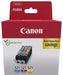 Canon inktcartridge CLI-521, 446 pagina's, OEM 2934B016, 3 kleuren Canon