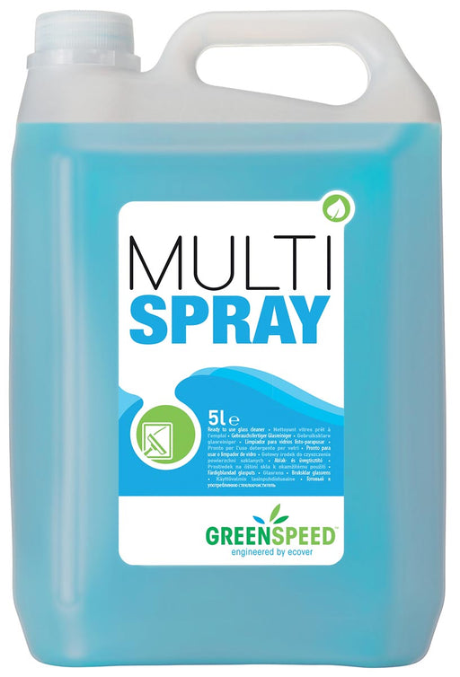 Greenspeed glas- en allesreiniger Multi Spray, citrusgeur, flacon van 5 liter 2 stuks, OfficeTown