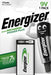 Energizer herlaadbare batterijen Power Plus 9V/HR22/175, op blister 12 stuks, OfficeTown