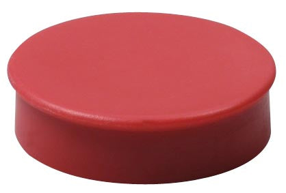 Nobo magneten diameter van 20 mm, rood, blister van 8 stuks 10 stuks, OfficeTown